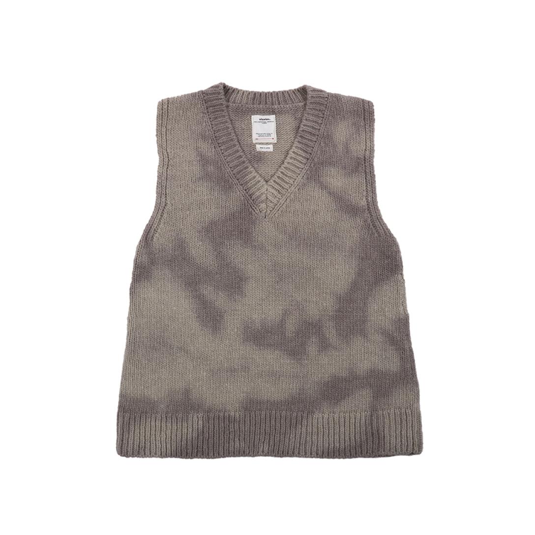 SELMER V-NECK VEST (UNEVEN DYE) | Visvim Official North American 